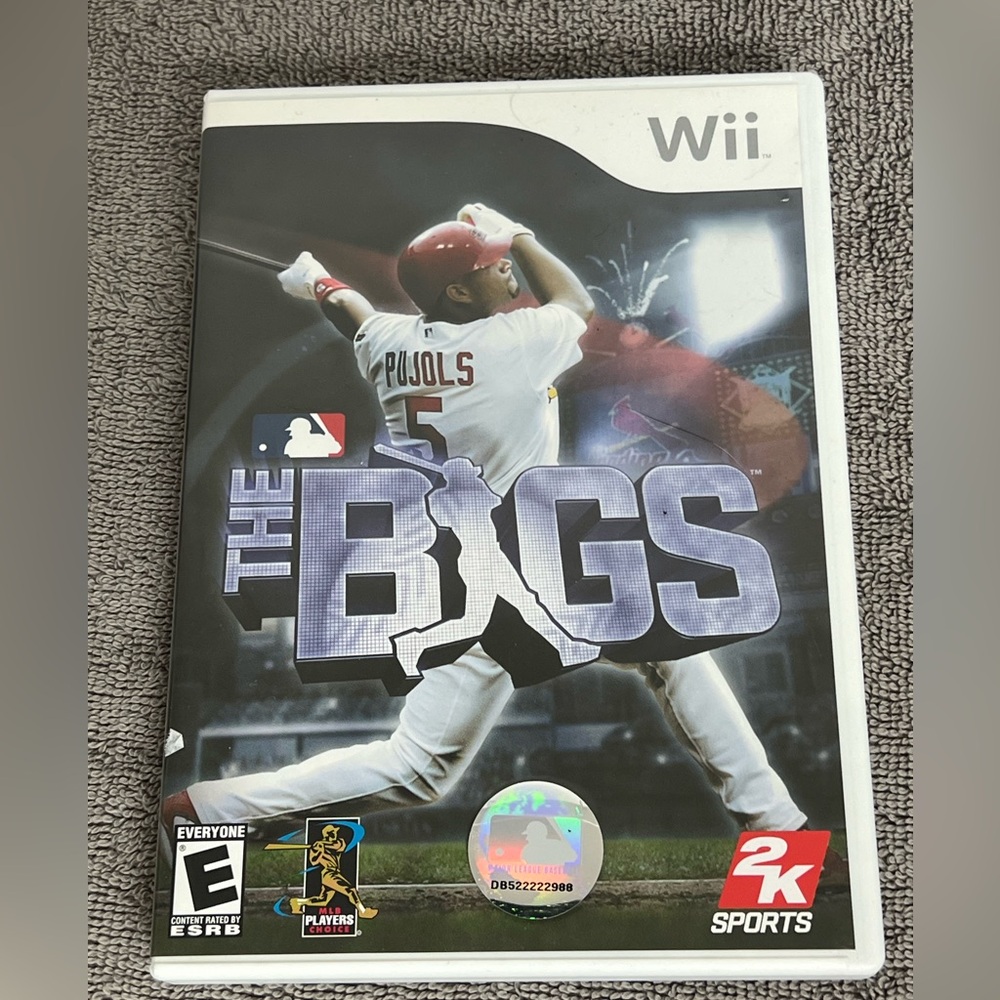 The Bigs (Nintendo Wii, 2007) Complete MLB